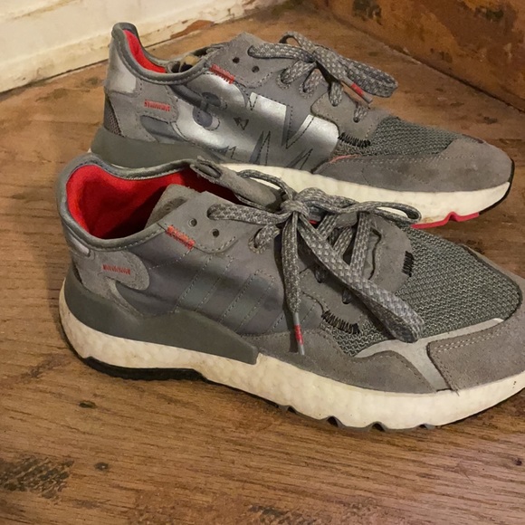 Adidas x 3m scotchlite night joggers. Men’s size 6 - Picture 5 of 7